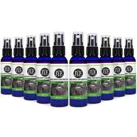 JYE Tratamiento Natural para Crecimiento de Barba, enriquecido con bergamota, Mayoreo! Set de 10 botellas