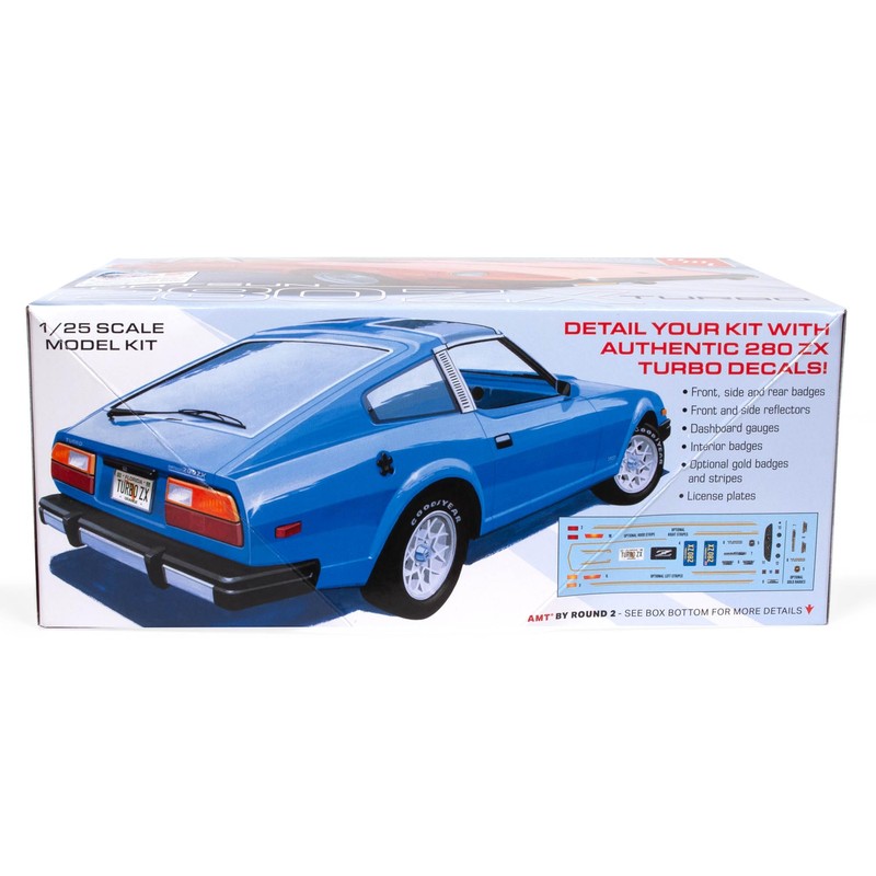 AMT 1/25 Datsun 280ZX Turbo T-Bar Roof Plastic Model AMT1372
