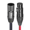 XC-TR112-XLR03 ProX XC-TR112-XLR03 3FT Dual Powerkon to XLR Dual Audio