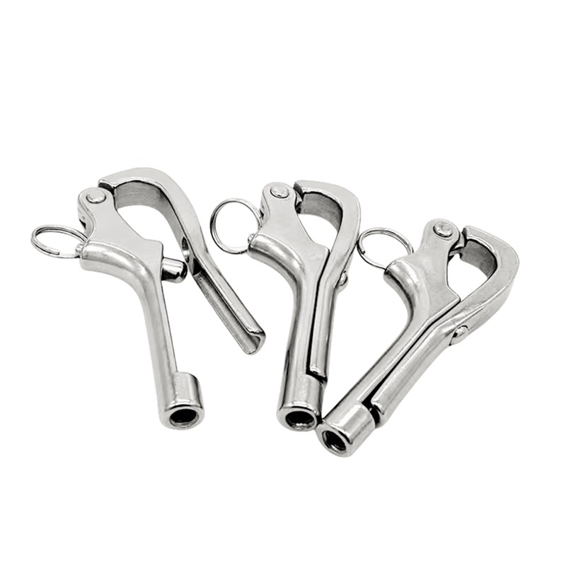 Pair of Marine Grade Stainless Steel 316 Quick Release Pelican