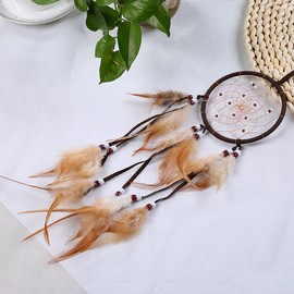 LERTREE Dream Catchers Handmade Wall Hanging Feather Dreamcatcher for Car Kids Bedroom Decoration Ornament