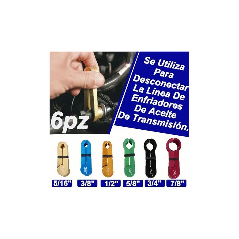 Fixitfast Juego De Desconector De Línea Combustible Y Transmisión A/c