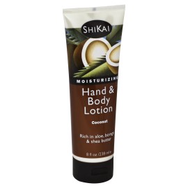 Shikai Lotion Hand & Body Coconut 8 oz (Pack of 3)