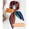 Clysoru Silk Neck Scarf Printed Scarves Head Women'S Fashion Oblique