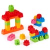 Ecoiffier Toys 838 - Bag with Bricks for Stacking -