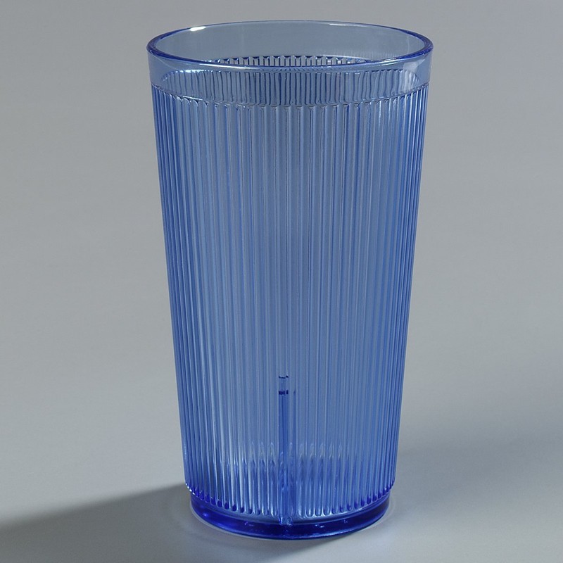 Carlisle FoodService Products Crystalon Stack-All Stackable Tumbler Plastic Tumbler with
