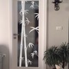 Chicskin Tropical Plants Faux 3D Decorative Window Film, Double Sided