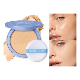Sace Lady Polvo Compacto De Base Fijador Con Acabado Matte