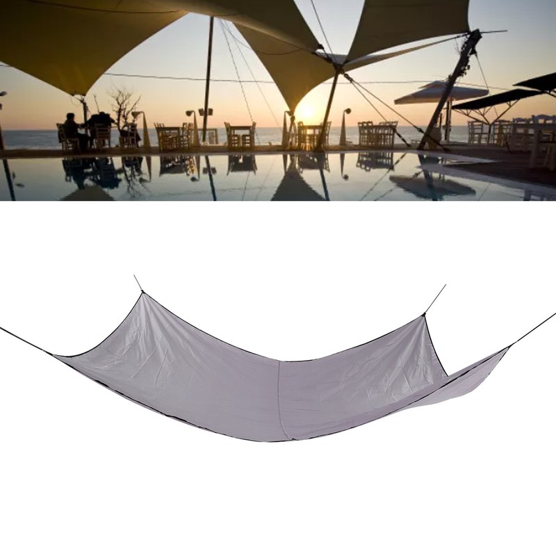 Canopy Canvas Stainless Steel 2x3m Rectangle Canopy with Four Ropes