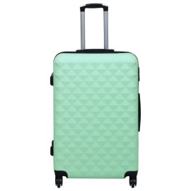 Mint ABS Hardcase Trolley Suitcasecolor: Green Color