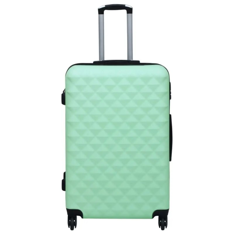 Mint ABS Hardcase Trolley Suitcasecolor: Green Color