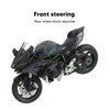 1: 12 Scale Motorcycle Model with Light Sound Simulated Motorcycle
