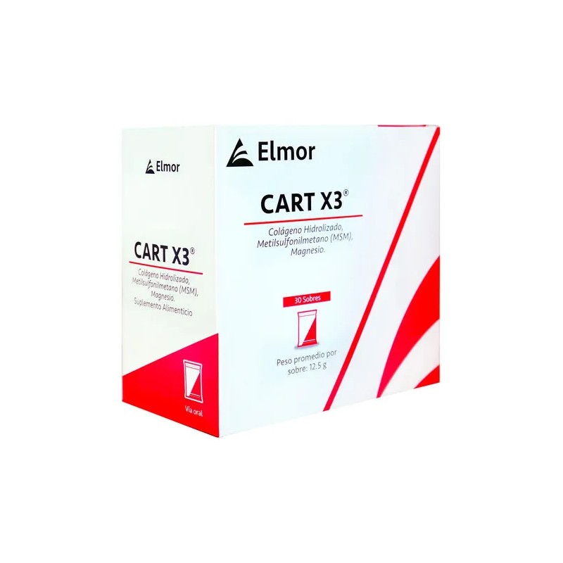 Suplemento Alimenticio Elmor Cart X3 30 Sobres