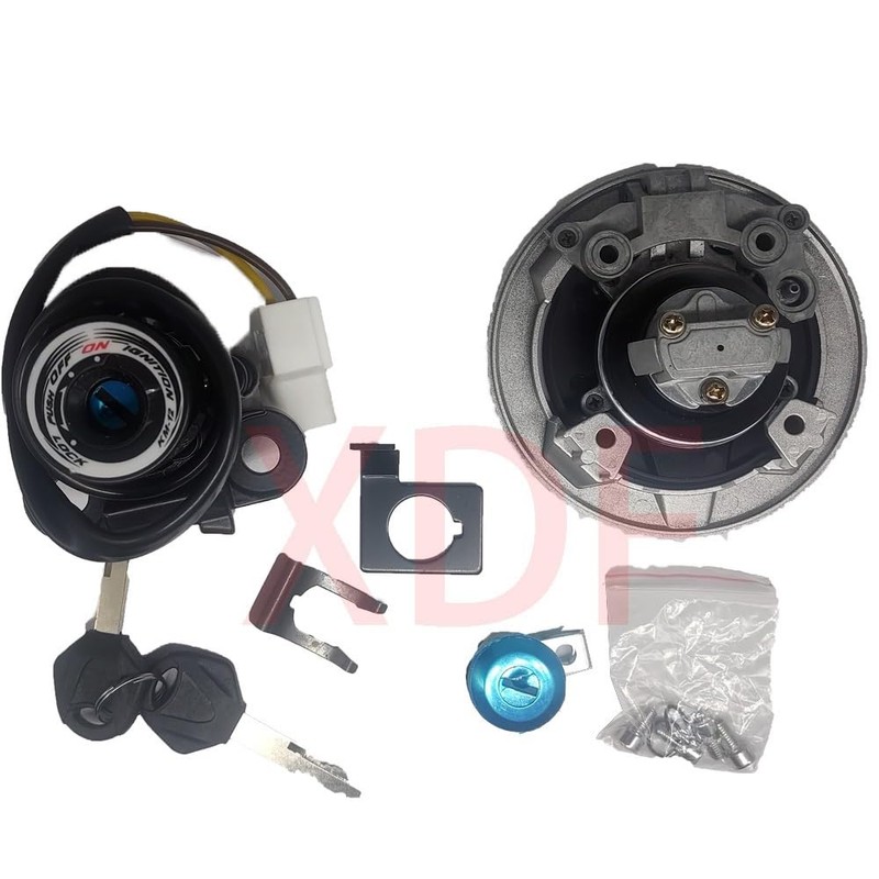 XDF Ignition Switch Gas Fuel Tank Cap Cover Seat Lock