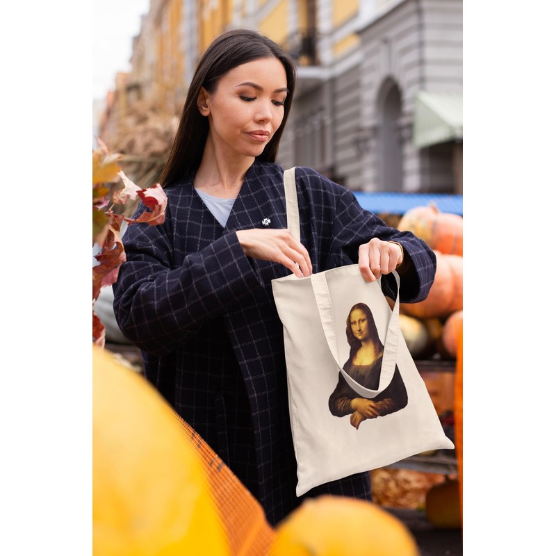 rainUP Gioconda Mona Organic Cotton Tote Bag Smooth Light Beige