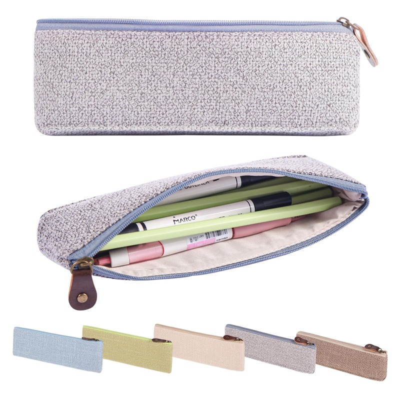 Joycorex Pencil Case, Slim Pencil Case, Simple, Lightweight, Compact Mini