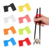 Pack of 8 Chopstick Helper, Training Chopsticks Helper Connector for