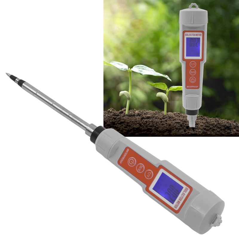 3 in 1 Soil Tester EC TDS Temperature Analyzer Meter