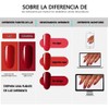 Geles Semipermanente Esmaltes Gama De 12 Uñas Gelesh Uvled