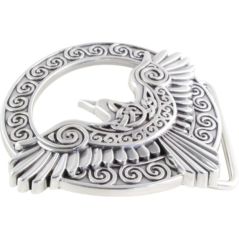 BELTINGER Belt Buckle Celtic Crow 4.0 cm Buckle Interchangeable Buckle