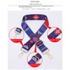 Adjustable Shoulder Strap, 3.8 cm, 80-140 cm, Retro Pattern, Shoulder