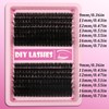 Gmagictobo Lash Clusters C Curl Lash Clusters Kit Fluffy Lashes