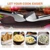 Premium Stainless Steel Garlic Press – Heavy-Duty Garlic Crusher &