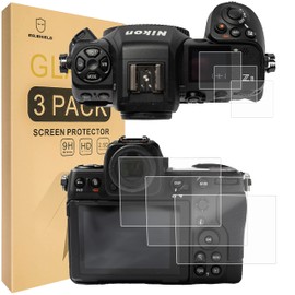 Mr.Shield Screen Protector For Nikon Z 8 Z8 Camera + Top Screen [3+3Pack] [Tempered Glass] [Japan Glass with 9H Hardness] Screen Protector