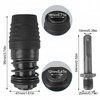 SQLJYU SDS Plus Max Chisel Adapter Set, SDS Chuck Adapter,