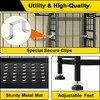 3 Tier Garden Tool Organizer, Garage Storage and Organization, Metal