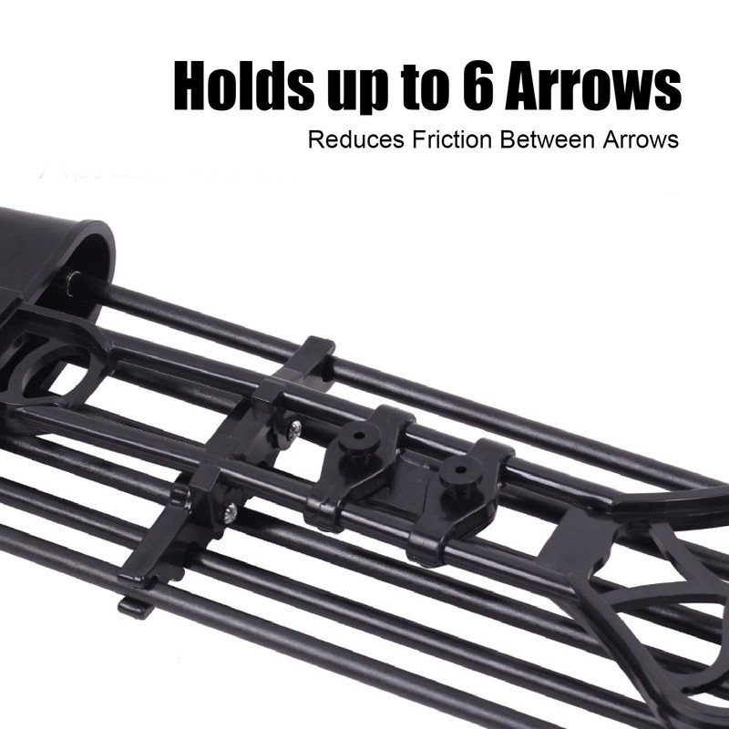 Compound Bow, Archery Quiver, 6 Quick Release Compound Bow Quiver