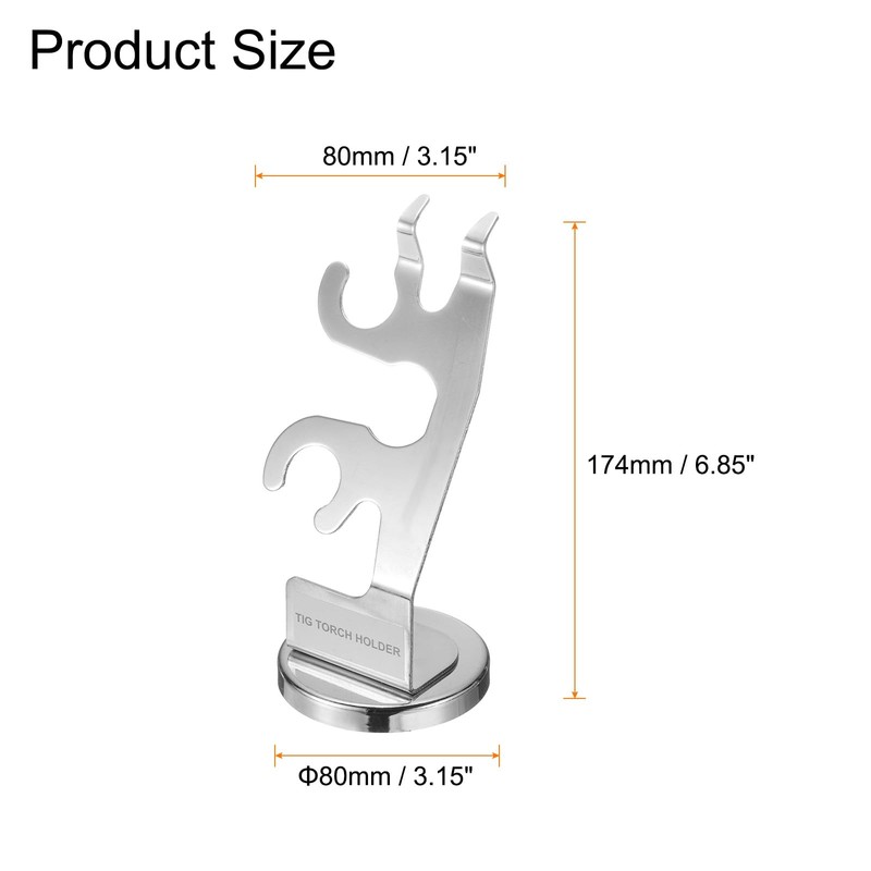 sourcing map MIG Welding Torch Holder with Magnetic Base Welding