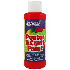 ArtSkills 4-Ounce Poster Paint, Red