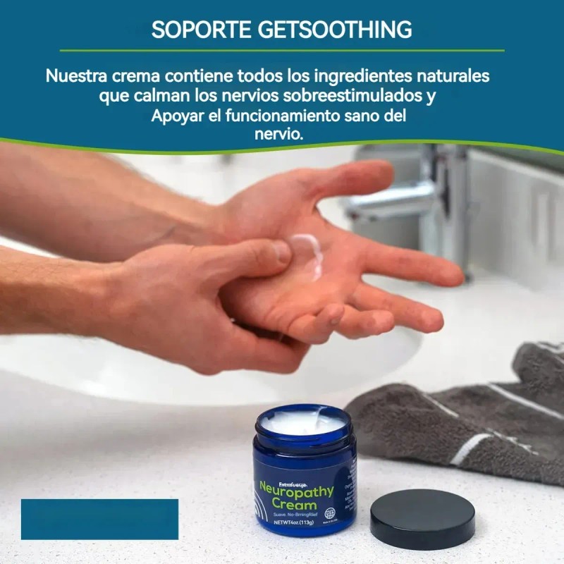 2pcs Crema For Aliviar Neuropatía Basic Extra Dermografo Azul Marino