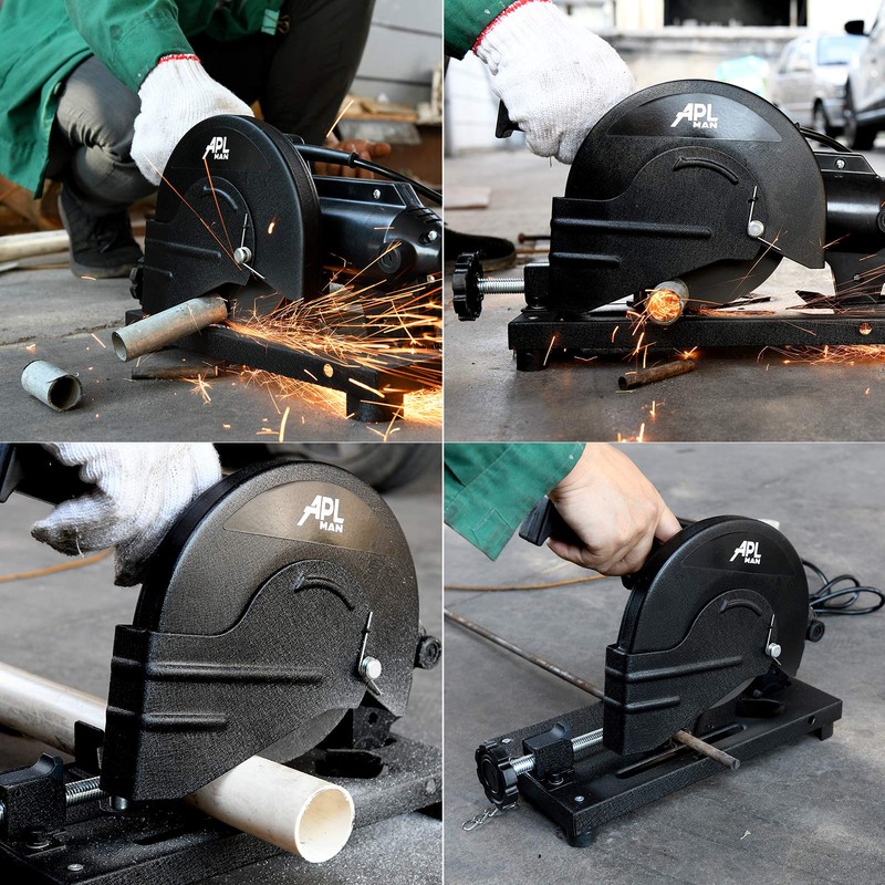 APLMAN 6 Inch Cut off Saw Metal Cutting Chop Saw