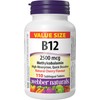 Webber Naturals Vitamin B12 2500 mcg, Quick Dissolve, 110 Tablets,