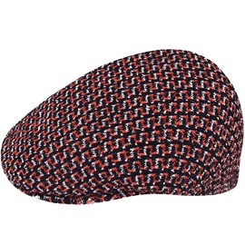 Kangol - Flat cap, flat cap, newsboy cap, Maze Jacquard 504, orange
