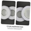 KOMBIUDA 1pair Convenient Headphone Replacement Cushions for Round Headsets Comfortable