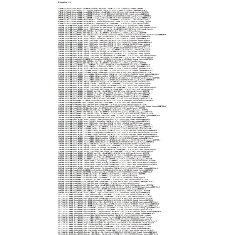 Genuine Honda 37500-R40-A01 Crankshaft Position Sensor