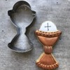 LILIAO Chalice Cookie Cutter Holy Cup Christian Baptism Fondant Biscuit
