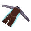 Kids Wetsuit 2.5mm Neoprene Long Sleeve Fullsuit Back Drawstring Warm