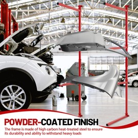 BBTO 1 Pcs Wall Mount Bumper Stand Auto Bumper Storage Rack Efficient Body Shop Parts Rack