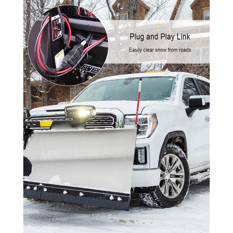 BOSS Snow Plow Power Cable - Truck & Plow Repair
