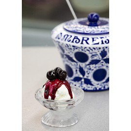 Amarena Fabbri Wild Cherries is Syrup, Gluten Free, Non GMO, Vegan, 400 grams (14oz)