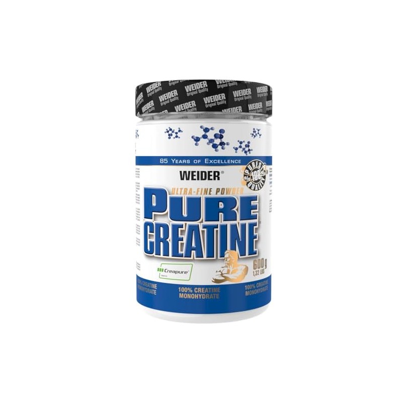 Weider Pure Ideal Quality Creatine Monohydrate Powder, Non Flavoured, Buidling