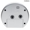 Formia HT-008 Alarm Clock, Easy to Read, Simple, Analog, Electronic