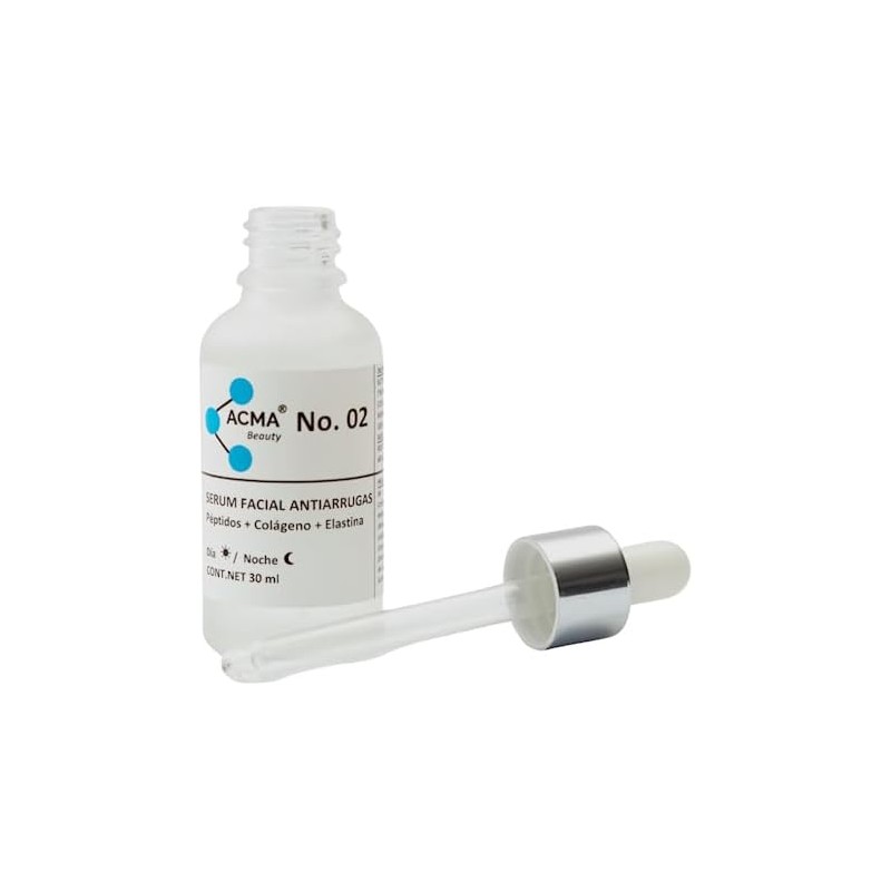 02– Serum Facial Antiarrugas para Día y Noche con Colágeno,