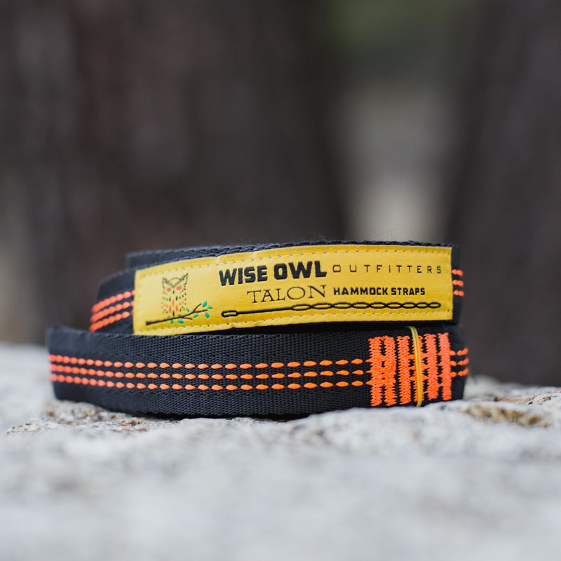 Wise Owl Outfitters Hammock Strap; Orange
