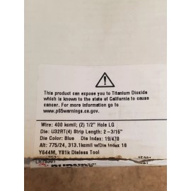 BURNDY  BURNDY YAZ322N HYLUG Wire Connector Box Of 6