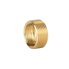 Roger Brass Adaptor 3/4 Inch x 7/8 Inch Gold, Pack of 1